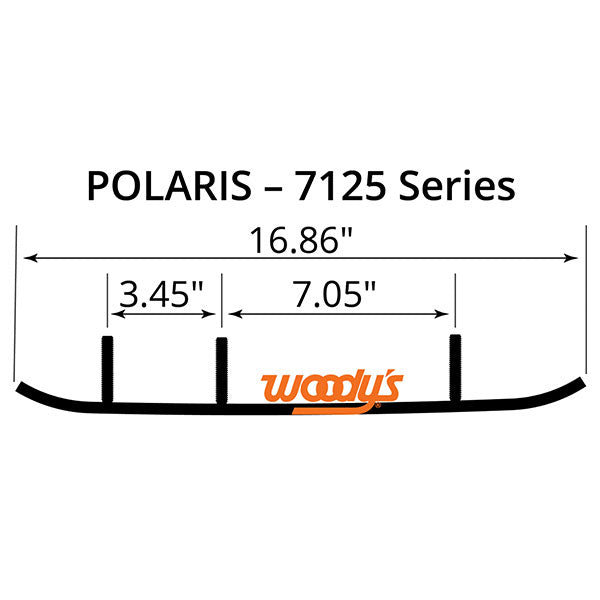 WOODY'S FLATTOP-TRAIL-BLAZER-6-CARBIDE-TRAIL-RUNNER-TPI47125