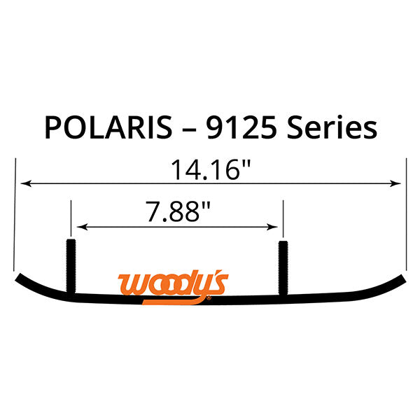 WOODY'S FLATTOP-TRAIL-BLAZER-6-CARBIDE-TRAIL-RUNNER-TPI49125