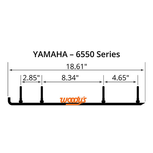 WOODY'S FLATTOP-TRAIL-BLAZER-6-CARBIDE-TRAIL-RUNNER-TYV46550