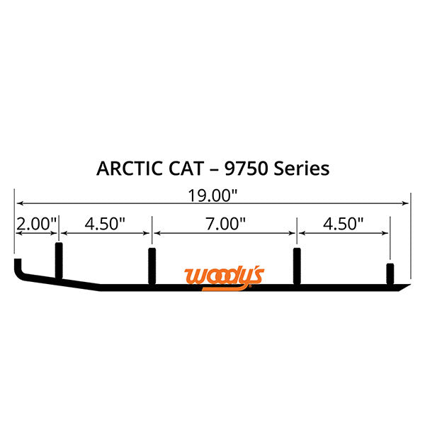 WOODY'S FLATTOP-EXECUTIVE-8-CARBIDE-TRAIL-RUNNER-WAT9750