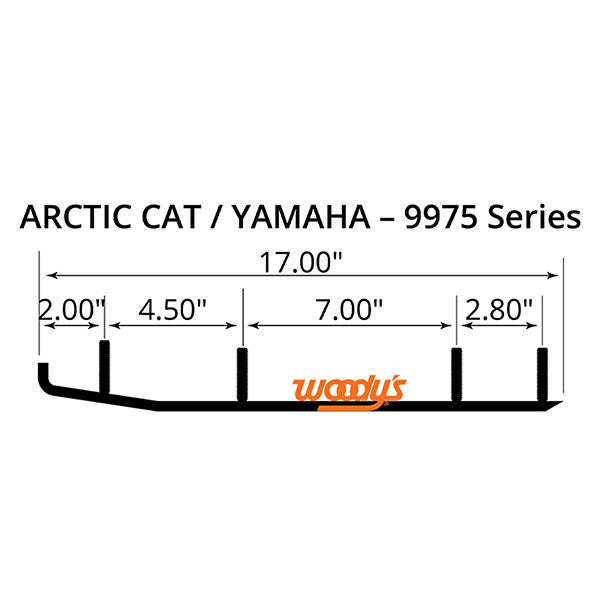 WOODY'S FLATTOP-EXECUTIVE-8-CARBIDE-TRAIL-RUNNER-WAT9975