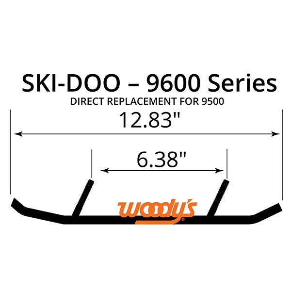 WOODY'S FLATTOP-EXECUTIVE-8-CARBIDE-TRAIL-RUNNER-WSD9600